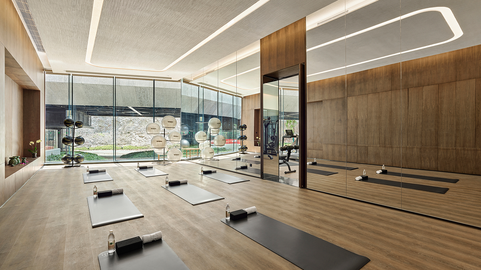 yoga room
